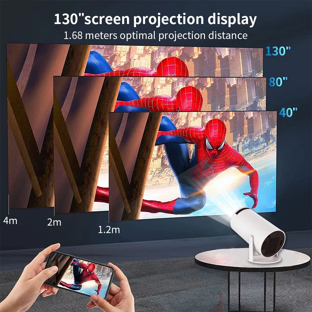 Portable 4K Smart Projector | Android 11