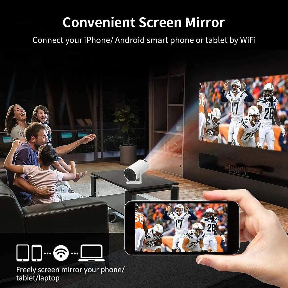 Portable 4K Smart Projector | Android 11