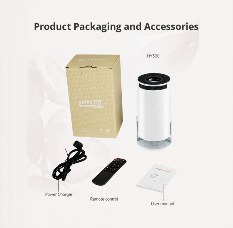 Portable 4K Smart Projector | Android 11