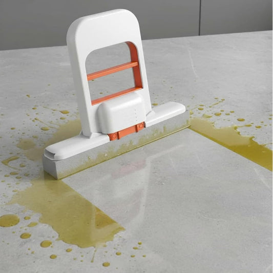 Self-Squeeze Foldable Sponge Mop – Easy Multi-Surface Cleaning