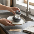 Soap Dispensing Scrub Brush for Kitchen